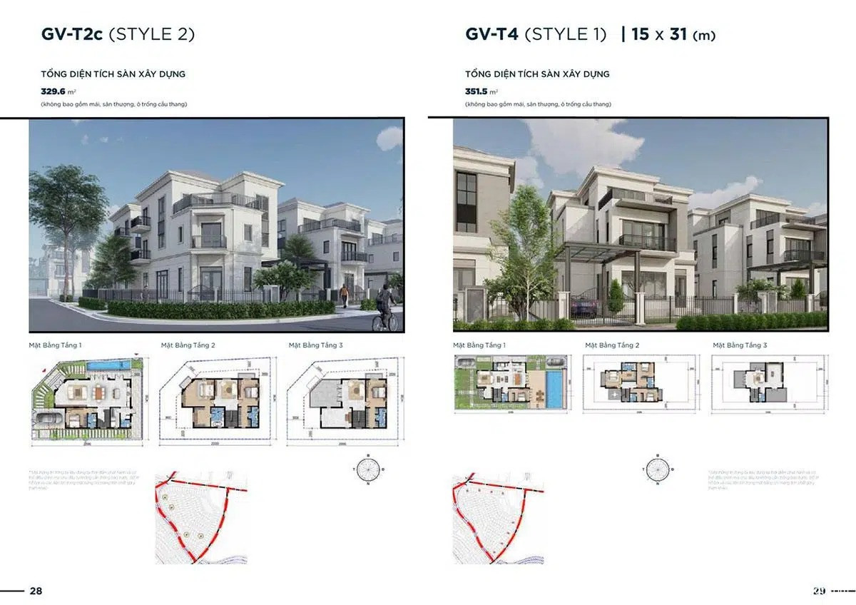 Ever Green 1 - The Grand Villas | Thông Tin Chi Tiết Phân Khu