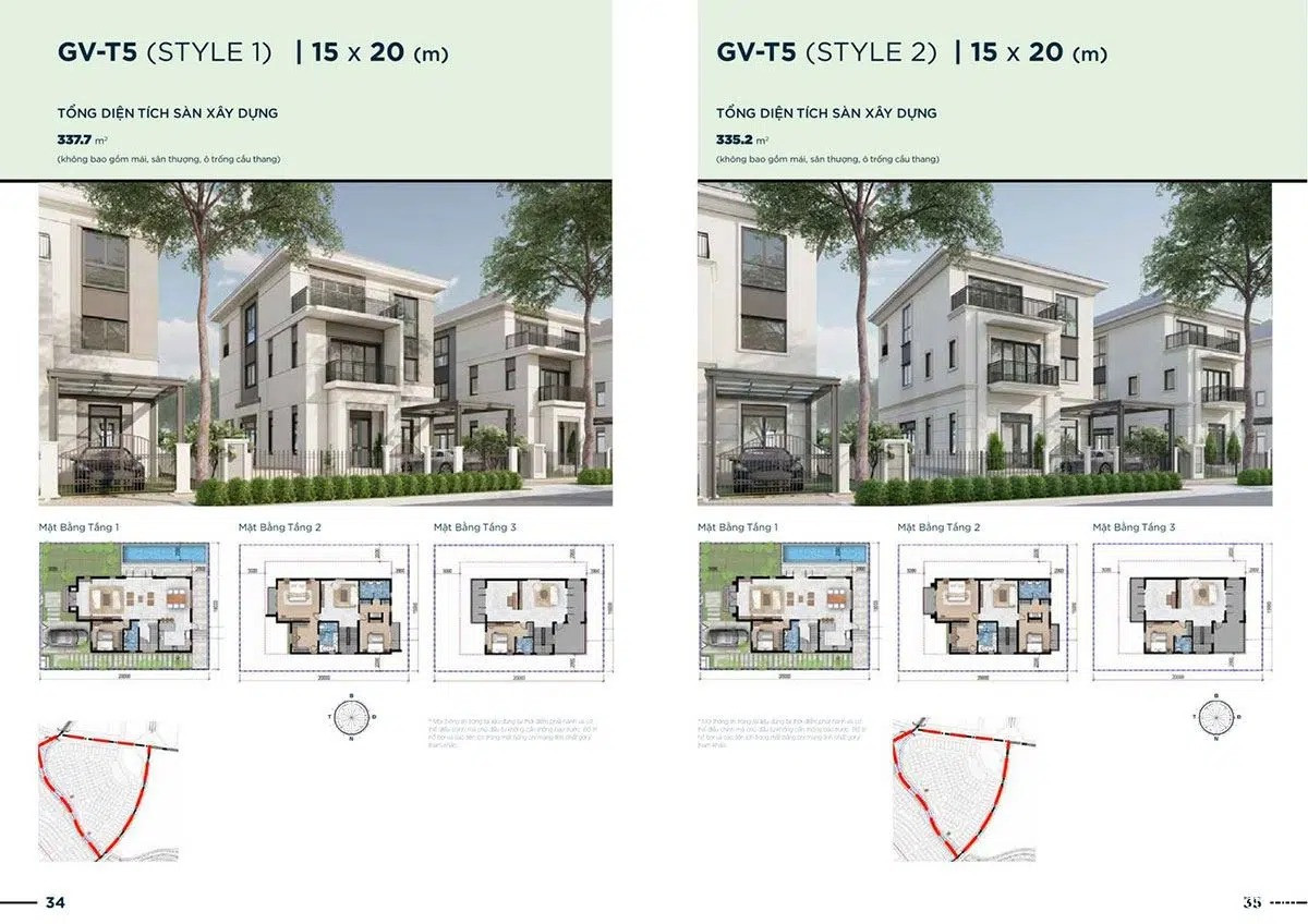 Ever Green 1 - The Grand Villas | Thông Tin Chi Tiết Phân Khu