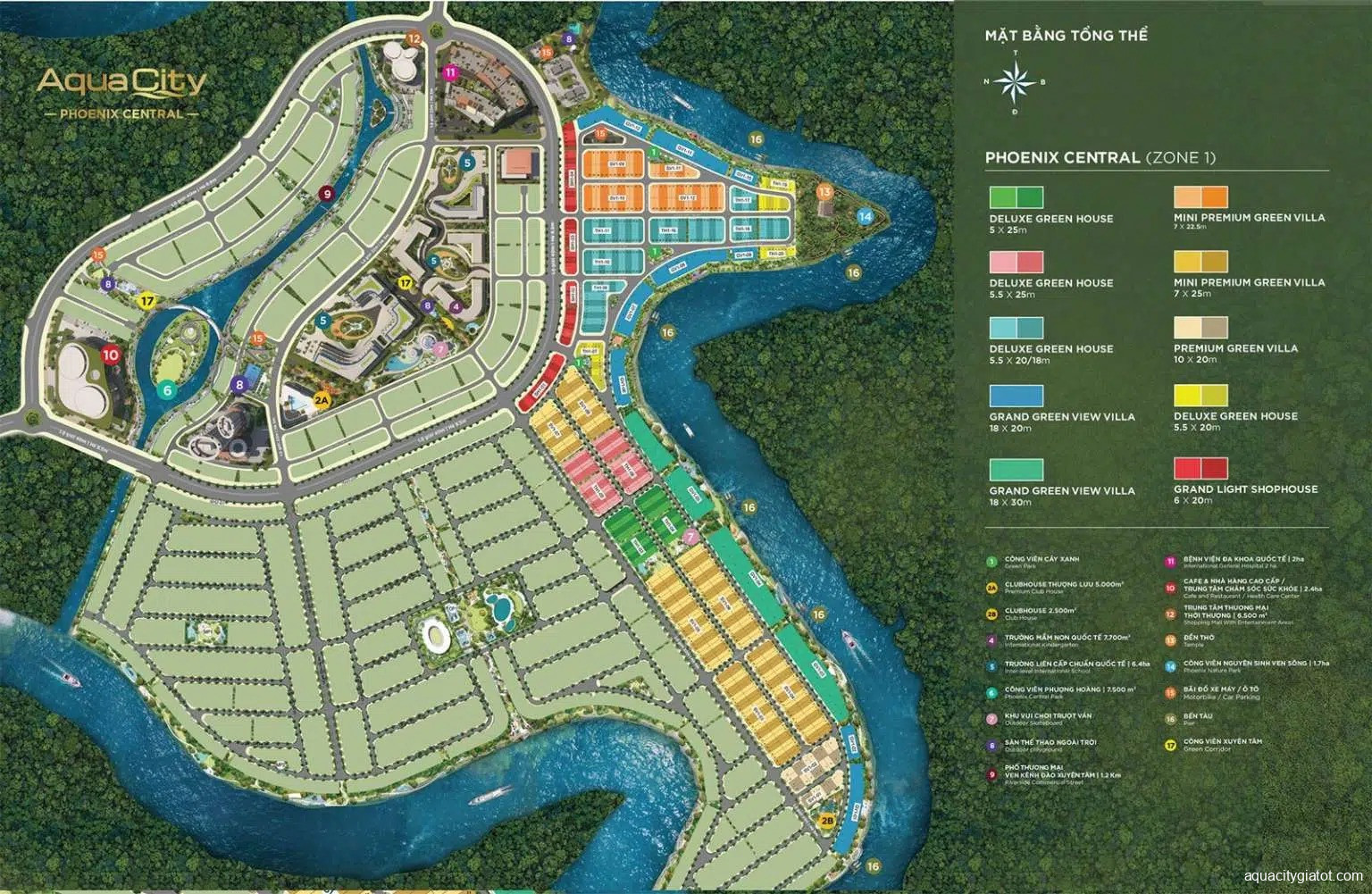 Đảo Phượng Hoàng Aqua City | Thông Tin Chi Tiết Novaland