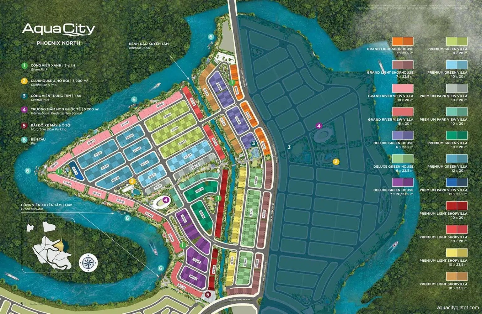 Đảo Phượng Hoàng Aqua City | Thông Tin Chi Tiết Novaland