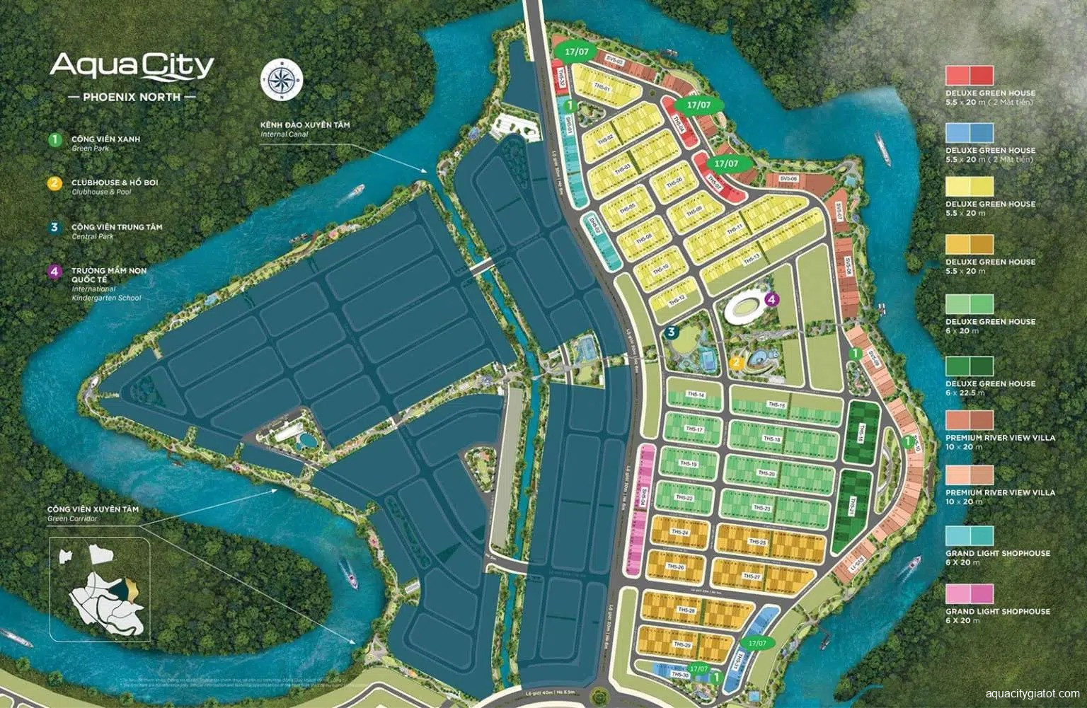Đảo Phượng Hoàng Aqua City | Thông Tin Chi Tiết Novaland