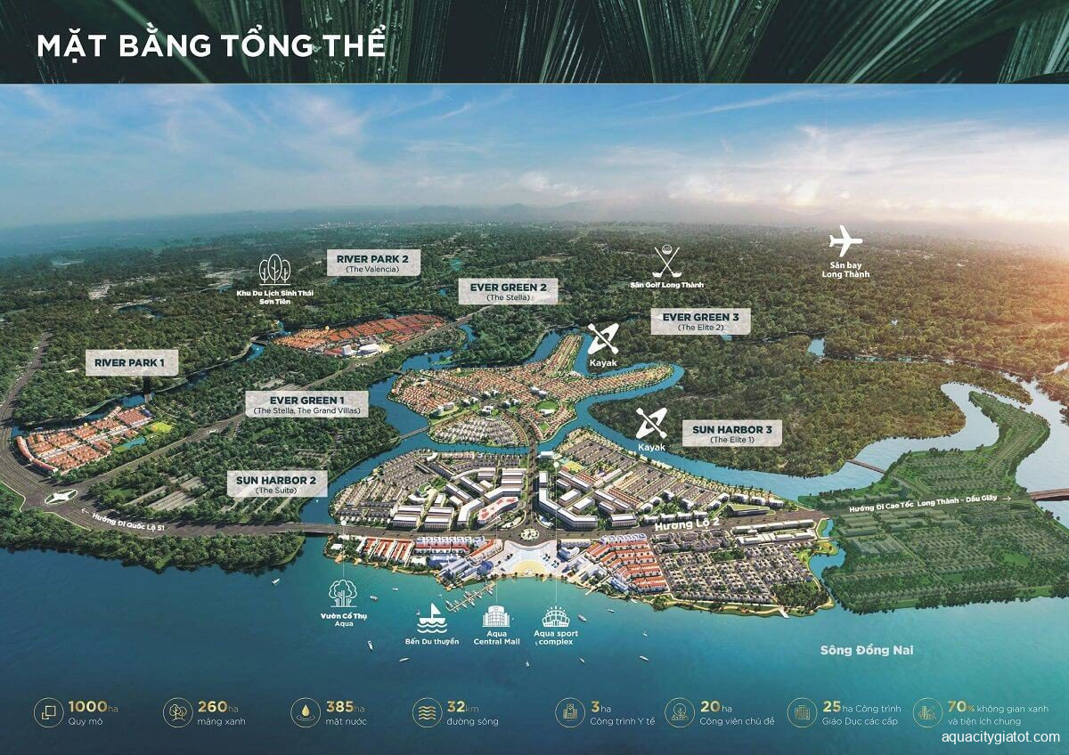 Tiện ích Aqua City: Thiên đường nghỉ dưỡng giữa lòng đô thị hiện đại Tiện ích Aqua City: Thiên đường nghỉ dưỡng giữa lòng đô thị hiện đại