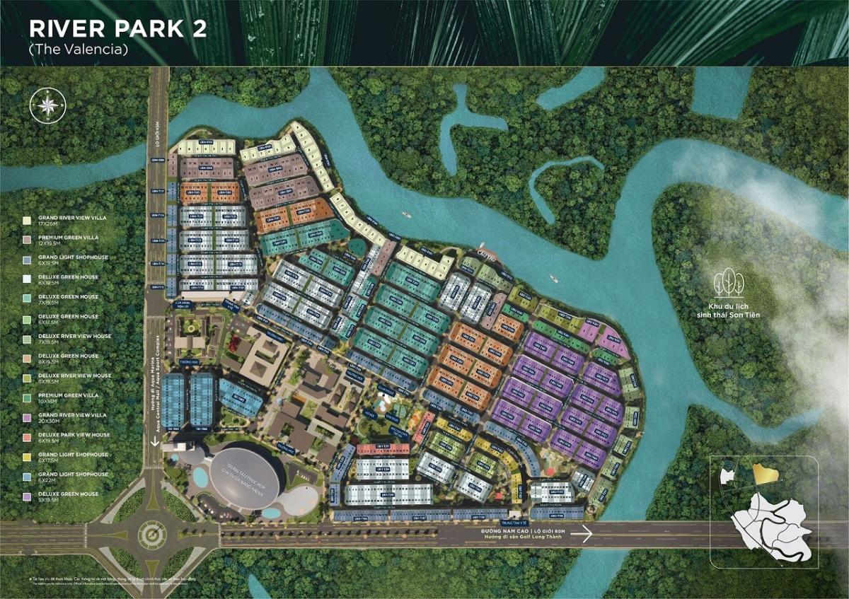 Mặt bằng River Park 2