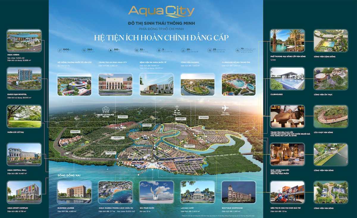DỰ ÁN KHU ĐÔ THỊ AQUA CITY TỐT TỪ CHỦ ĐẦU TƯ