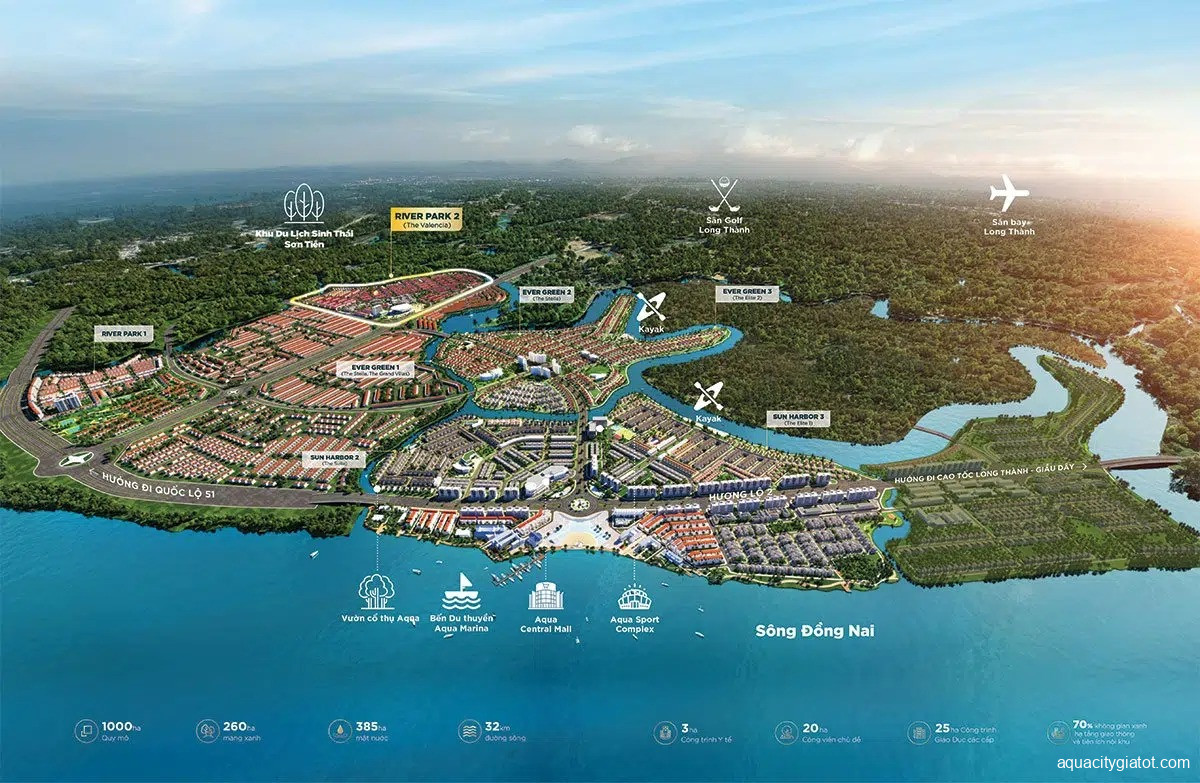 River Park 2 Aqua City | Trang Thông Tin Chi Tiết Phân Khu