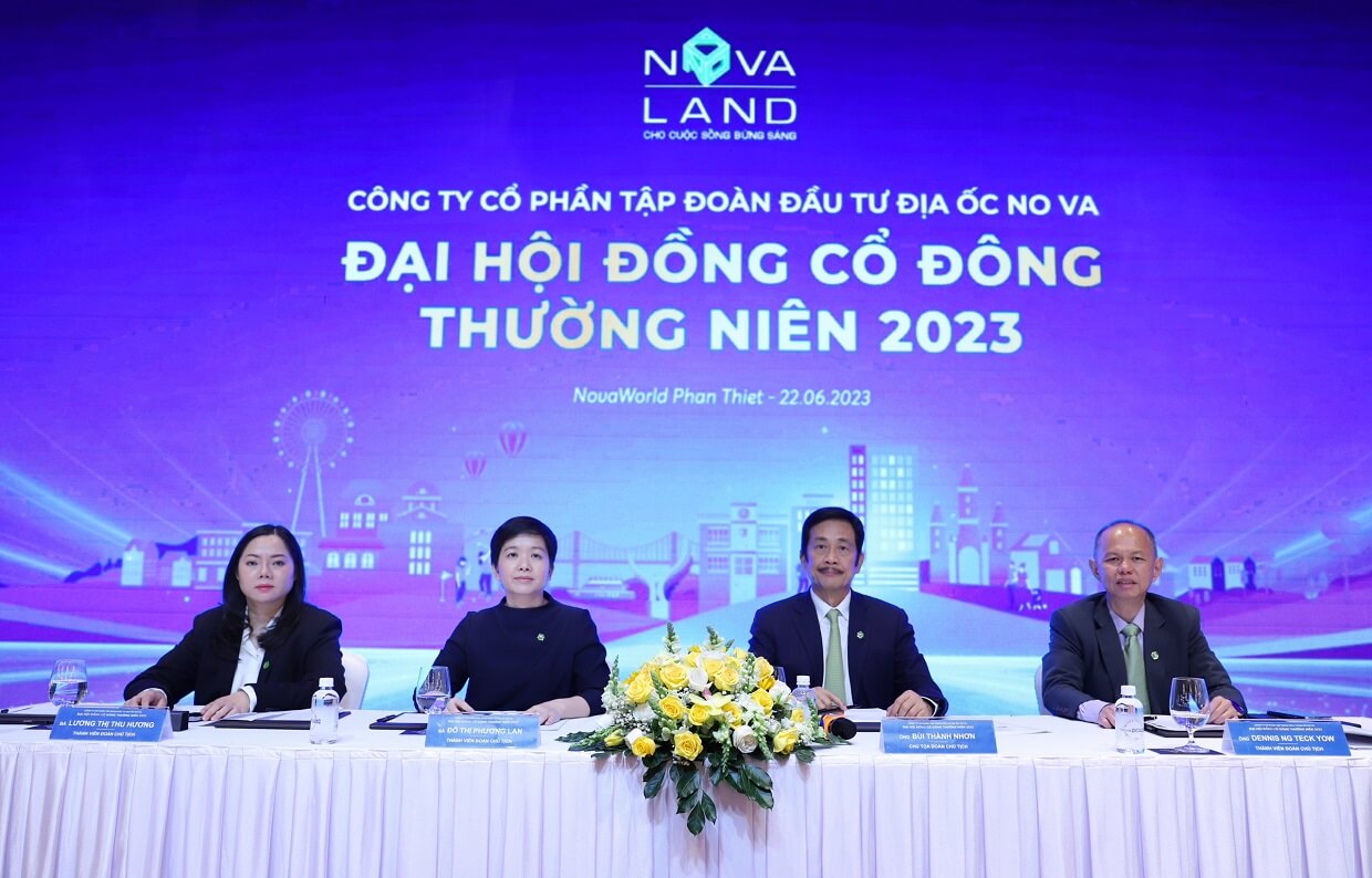 Novaland tổ chức Đại hội cổ đông năm 2023